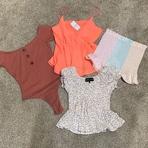 Small top lot of 4